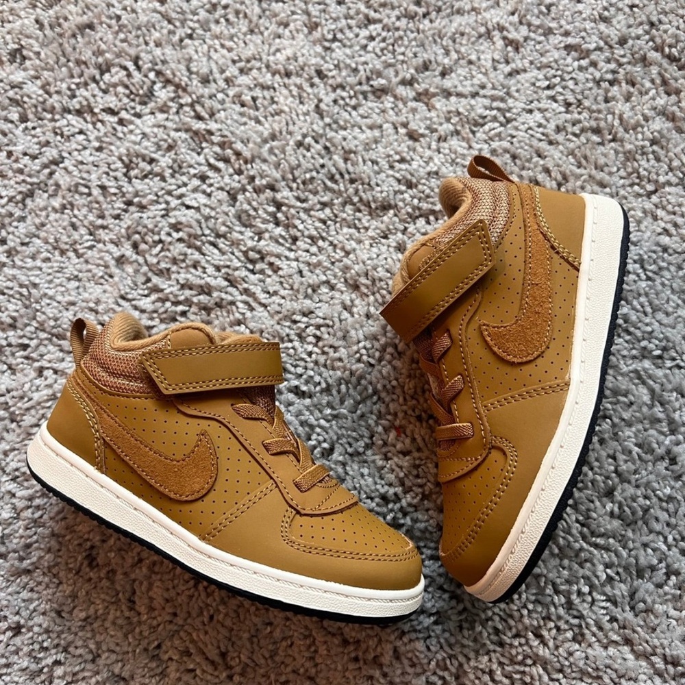 Kids Brown Sneakers